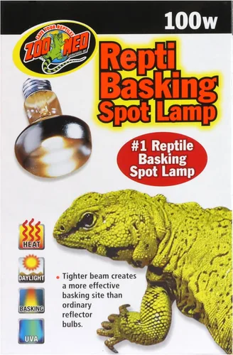 Vista 4 de Zoo Med Repti Basking Spot - Bombilla de repuesto para lámpara (100 W, 3 unidades)