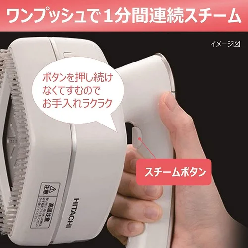 Vista 5 de HITACHI IRON CSI-RX 2 Vaporizador blanco V100 Japón Importación
