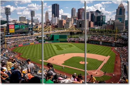 Vista 25 de TUMOVO Arte de pared en lienzo para estadio deportivo, arte de pared de campo Wrigley en Chicago, pinturas de Chicago, impresiones sobre lienzo