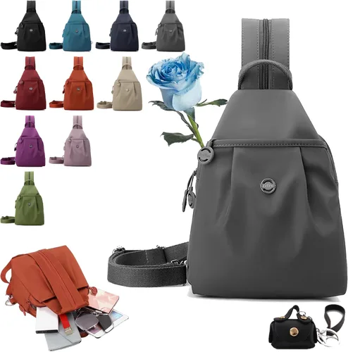 Vista 9 de Bolsa de viaje antirrobo premium 3 en 1 2025, bolsa de viaje de 2 vías con correas convertibles e impermeable para mujer
