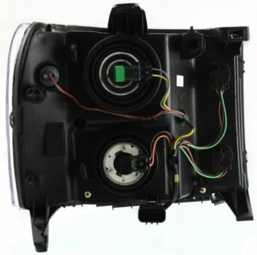 Vista 2 de KarParts360 Para GMC Sierra 2500/3500 HD 2007-2014 Conjunto de faros delanteros para lado del conductor y del pasajero Par Reemplazo