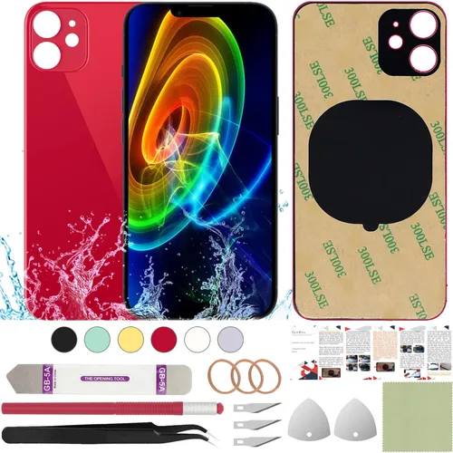 Vista 56 de Funda trasera de repuesto compatible con iPhone 8 de 4.7" + Herramientas profesionales (Gris espacial) Incluye herramientas profesionales, cinta