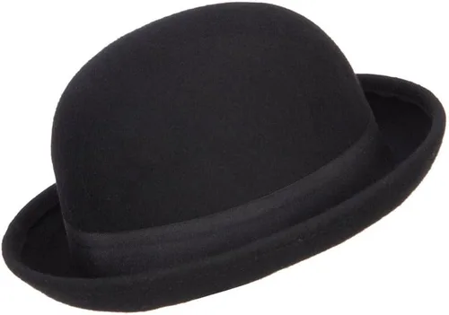 Vista 3 de e4Hats Sombrero de bolero de ala de fieltro de lana de gran tamaño Negro