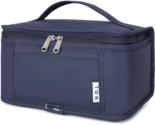 Vista 26 de NOL Natural Organic Lifestyle Bolsa de almuerzo pequeña Mini lonchera Bolsa de almuerzo aislada para hombres/mujeres A prueba de fugas Bolsa térmica