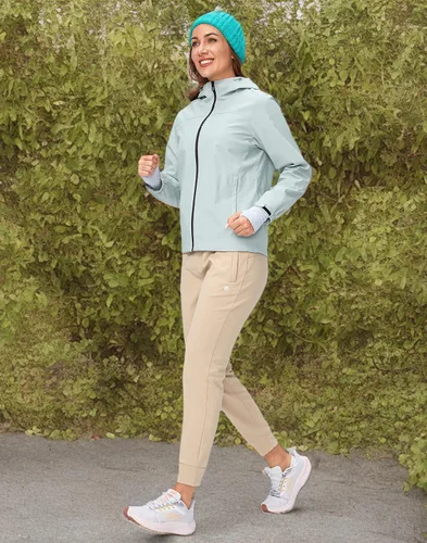 Vista 8 de G Gradual Pantalones deportivos con forro polar para mujer, de cintura alta, resistentes al agua, térmicos, para invierno, correr, senderismo