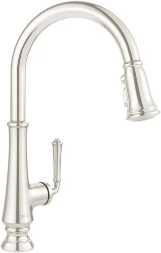 Vista 9 de American Standard 4279300.GN0 Delancey Grifo de cocina desplegable con pulverizador, amanecer fresco cepillado (oro cepillado)