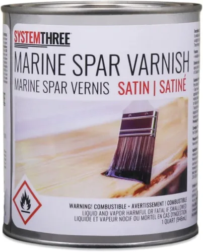 Vista 3 de System Three Spar barniz, Satin, 1