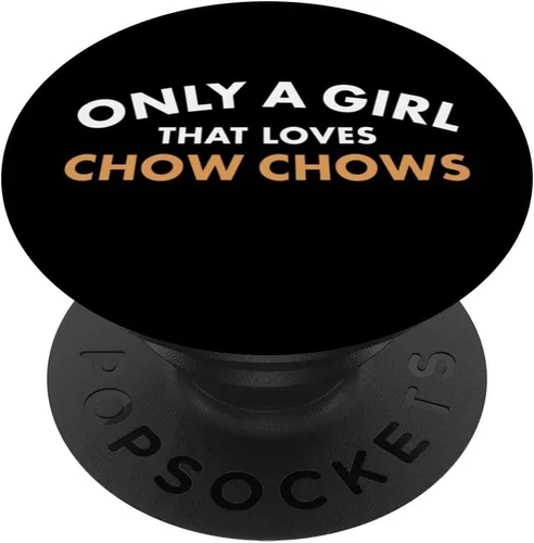 Vista 6 de Dog Only A Girl That Loves Chow Chow PopSockets MagSafe PopGrip for iPhone
