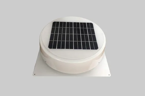 Vista 4 de ventilación montada techo solar 530cfm de la ventilación del cobertizo de la ventilación del ático 10W