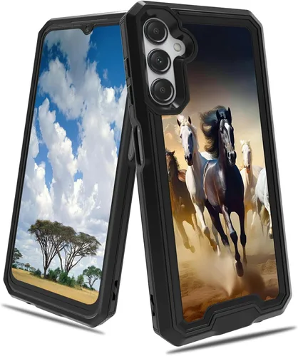 Vista 41 de Funda para Samsung S23 FE Funda Galaxy S23 FE 2 en 1 PC duro de doble capa TPU suave a prueba de golpes Funda protectora para Samsung Galaxy S23 FE
