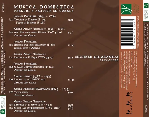 Vista 2 de Musica Domestica Preludi E Partite