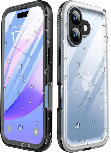 Vista 66 de SPORTLINK Funda impermeable para iPhone SE 3rd 2022/iPhone SE 2nd 2020/iPhone 7/8 - Con protector de pantalla integrado, funda impermeable de cuerpo