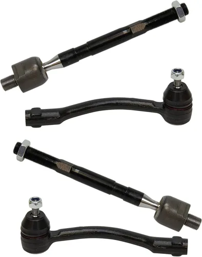 Vista 100 de TRQ Juego de varillas de acoplamiento delanteras interiores y exteriores, 4 piezas, compatible con Kia Soul 2014-2019 15-19 Soul EV