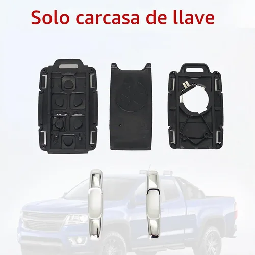 Vista 4 de MechanMagic Funda de repuesto para llavero Chevy Colorado Silverado GMC Canyon Sierra 2014 2015 2016 2017 2018 2019 2020 2021 2022 2023 Control