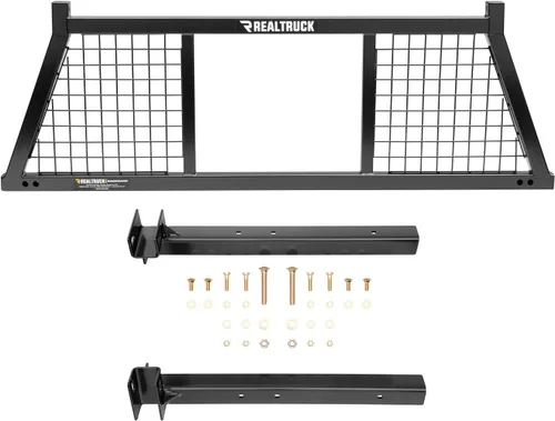 Vista 30 de Kit de hardware RealTruck BACKRACK para uso con caja de herramientas de 21", Negro, Sin necesidad de perforación 30119TB Compatible