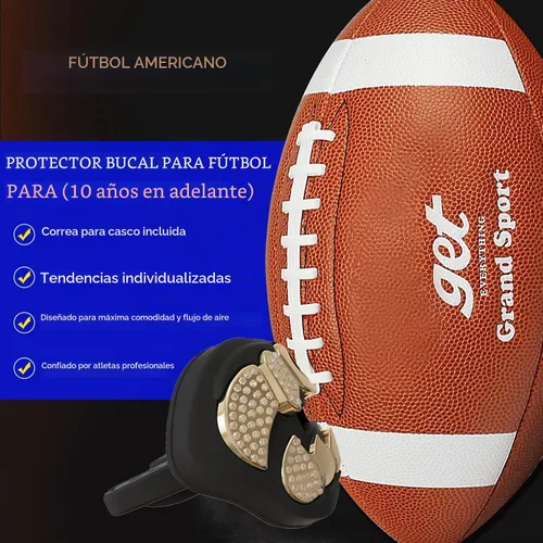 Vista 2 de LeCool Protector bucal de fútbol con correa conectada, 3D Beast Chrome, protector bucal para adultos y jóvenes, pieza para deportes para máximo