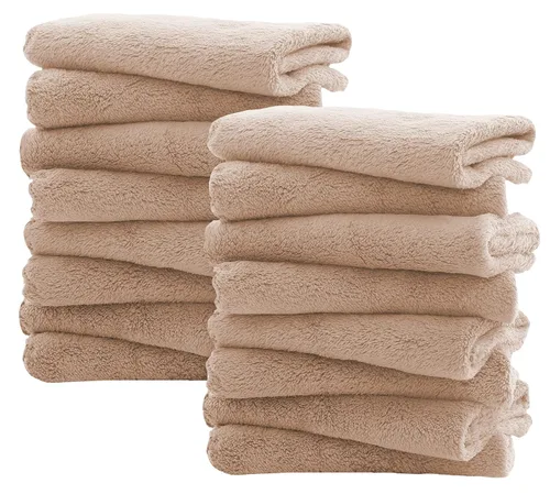 Vista 7 de Paquete de 8 paños grandes para eructos para bebé, 20 x 10 pulgadas, paños para eructos ultra absorbentes, paños de mano, toalla para recién nacido