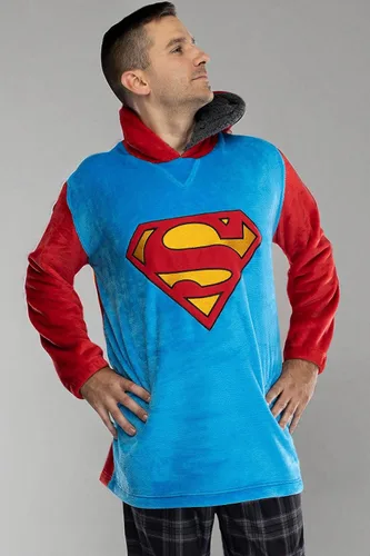 Vista 7 de DC Comics Justice League - Sudadera de sherpa de gran tamaño para hombre