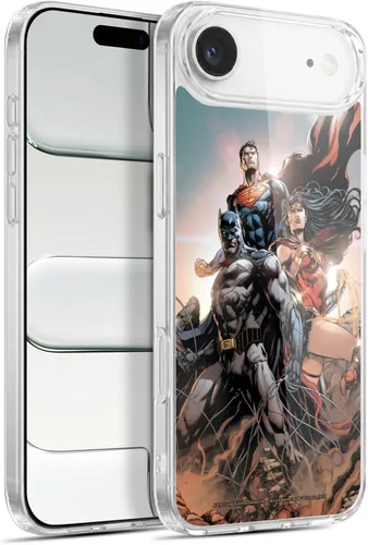 Vista 11 de Head Case Designs Funda de gel con licencia oficial de la Liga de la Justicia DC Comics #10 Darkseid War Comic Book Cover