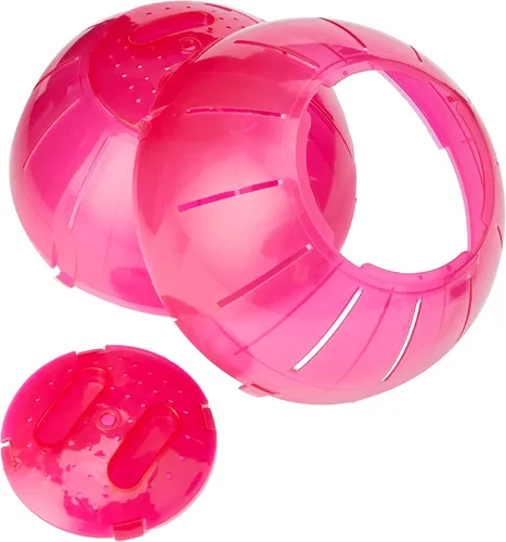 Vista 4 de Walter Harrisons Pelota de ejercicio para hámsters y jerbos de plástico para animales pequeños, tamaño mediano, 7.1 in