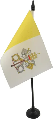 Vista 33 de AZ FLAG Aland Table Flag 4x6 in 100D Polyester Plastic Base Indoor use Finnish 15x10 cm desk flag stitched finish with reinforced edges with
