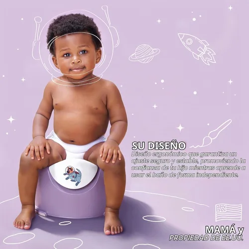 Vista 2 de Potty Watch Inventor - Asiento de inodoro fácil y divertido con 6 calcomanías mágicas reutilizables que cambian de color - Calcomanías fáciles