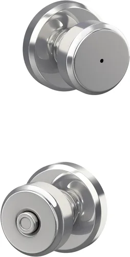 Vista 14 de SCHLAGE Pomo de bloqueo sin giro, latón antiguo (F170 ORB 609) (paquete de 2)