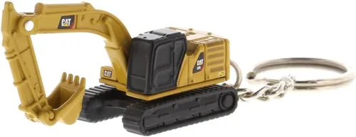 Vista 10 de Diecast Masters Cat Micro Scale Construction Vehicle Keychain