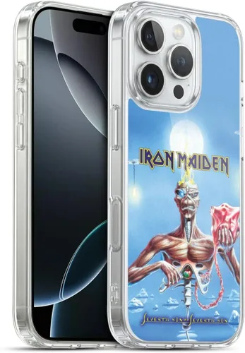 Vista 20 de Head Case Designs Funda de gel suave con licencia oficial de Iron Maiden Brave New World, compatible con Apple iPhone 7 Plus/iPhone 8 Plus Nuevo