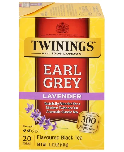 Vista 147 de Twinings Bolsas de té negro Blackcurrant Breeze envueltas individualmente, 20 unidades (paquete de 1), dulce, sabor picante, con cafeína, disfruta