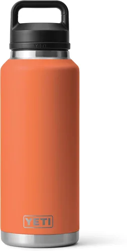 Vista 13 de YETI Rambler Botella de 46 oz, a prueba de fugas, aislada al vacío, de acero inoxidable con tapa Chug, Seafoam Verde mar