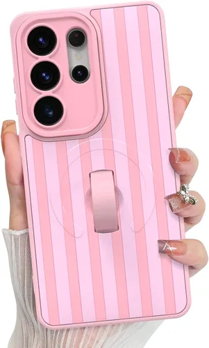 Vista 63 de KANGHAR Compatible con iPhone 17 Pro Case Spot Pattern - Negro Mancha rosada negra