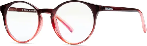 Vista 8 de K KENZHOU Blue Light Blocking Glasses Women Round Rim Frame Eyeglasses