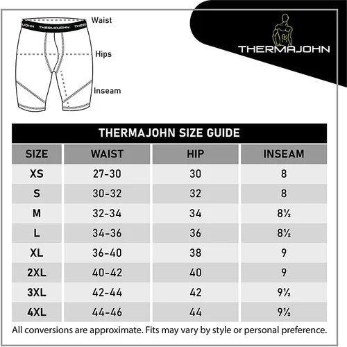 Vista 5 de Thermajohn Compression Shorts Men Spandex Athletic Underwear Mens Running Shorts