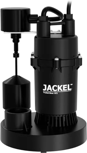 Vista 2 de JACKEL Kit de bomba de inundación utilitaria de 1/4 HP