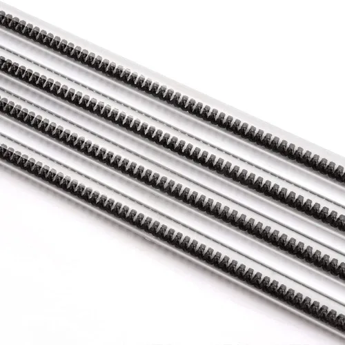 Vista 3 de Tubo de lámpara de calefacción de fibra de carbono Tubo de lámpara de horno de calefacción Tubo de lámpara de hornear Equipo infrarrojo Tubo de luz