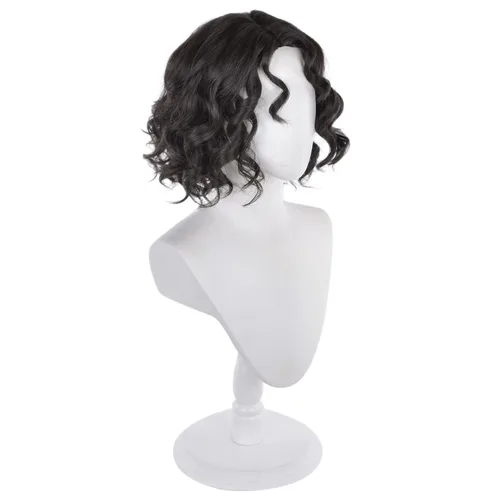 Vista 3 de Soyusunny 70s 80s Short Wigs Kinky Afro Mirabel Cosplay Costume Wig Black