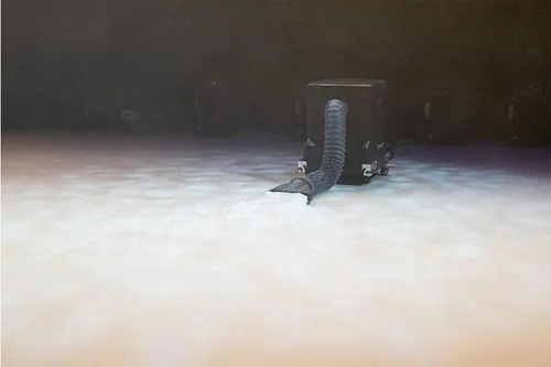 Vista 4 de ADJ Máquina de alta densidad baja profesional de la niebla del hielo de Entour, control de DMX