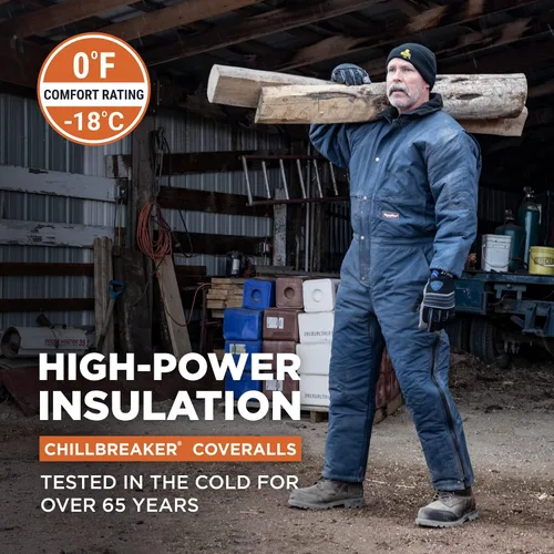 Vista 2 de RefrigiWear ChillBreaker Insulated Coveralls, 0F Comfort