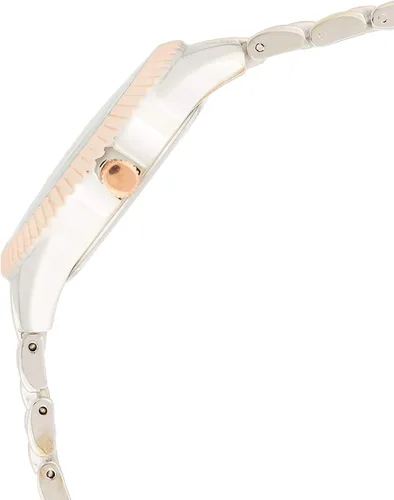 Vista 3 de U.S. Polo Assn. Reloj de dos tonos de cuarzo analógico para mujer USC40263, plateado, Moderno