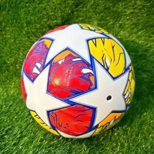 Vista 6 de Balón de fútbol de la Champion, talla 5 Londres - Réplica de partido profesional, diseñado para entrenar, jugar, exhibir y entusiastas del fútbol.