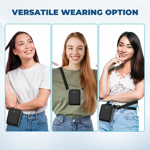 Vista 5 de Amplificador de voz inalámbrico WinBridge con micrófono para profesores, sistema PA portátil con micrófono de mano Bluetooth, juego de micrófono