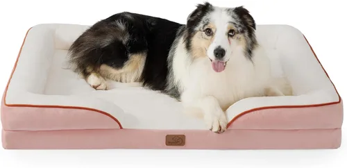 Vista 86 de Bedsure - Cama para gatos de interior, sofá cama lavable para perros muy pequeños, espuma de soporte con funda extraíble y lavable, forro Gris