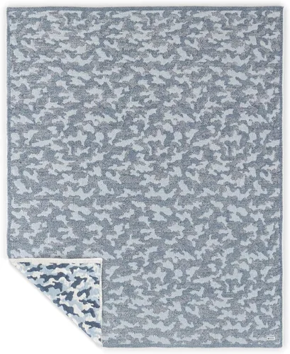 Vista 3 de Crafted by Catherine Manta de punto acogedora con estampado de camuflaje de 60 x 70 pulgadas, suave y cómoda manta decorativa para sofá, cama, sofá