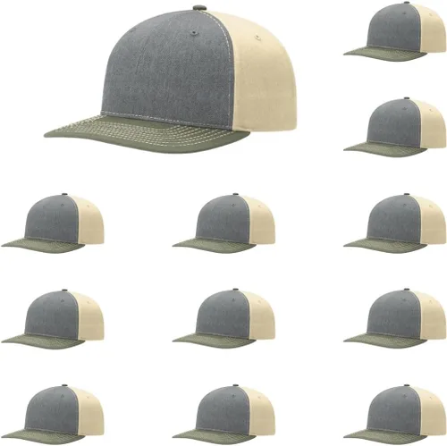 Vista 56 de Richardson 312 Gorra de béisbol ajustable con correa trasera de sarga Paquetes a granel disponibles - Talla única