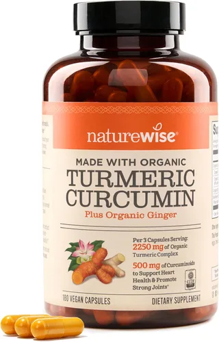 Vista 14 de NatureWise - Curcumina orgánica, CRMN750-90, 1