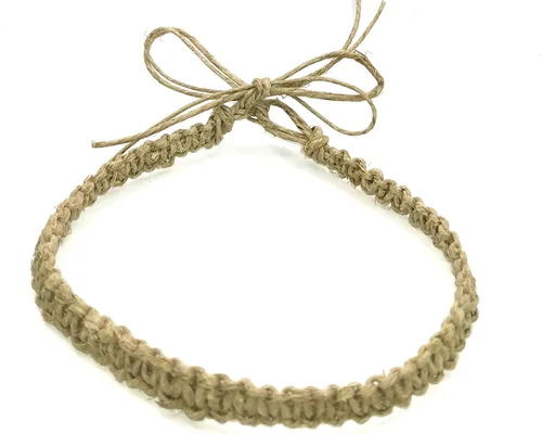 Vista 29 de Hemp Anklet Adjustable Tie On