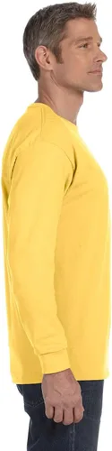 Vista 4 de Jerzees 5.6 oz 5050 Heavyweight Blend Camiseta de manga larga (29L)