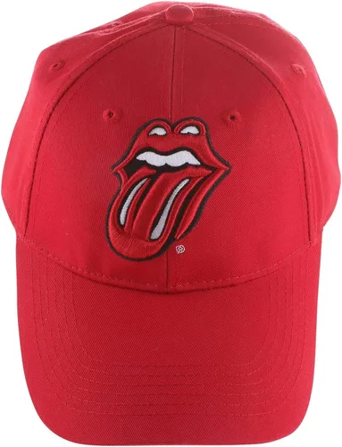 Vista 3 de Rolling Stones Mens Classic Tongue Navy Blue Baseball Cap Navy