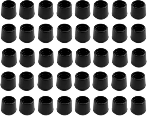 Vista 25 de Shepherd Hardware - Puntas de goma para patas, Negro, 9226